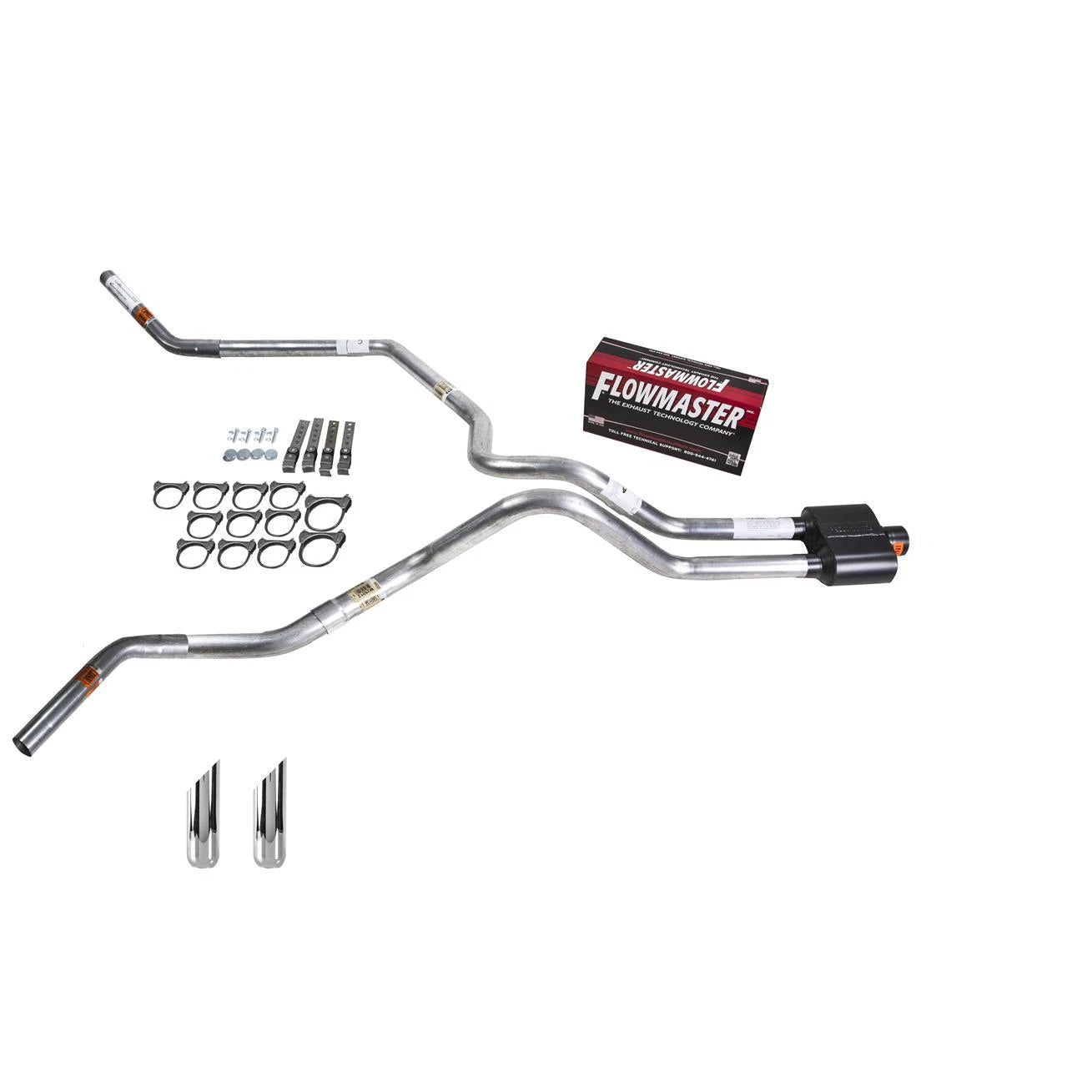Dual Exhaust Pipe for Ram 1500 2500 3500 (2004–2006) Flowmaster Super 10