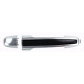 Replacement Black Chrome Plastic Driver/Passenger Side Rear Exterior Door Handle