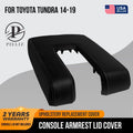 Console Armrest Lid Cover for Toyota Tundra (2014–2019) Carbon Black
