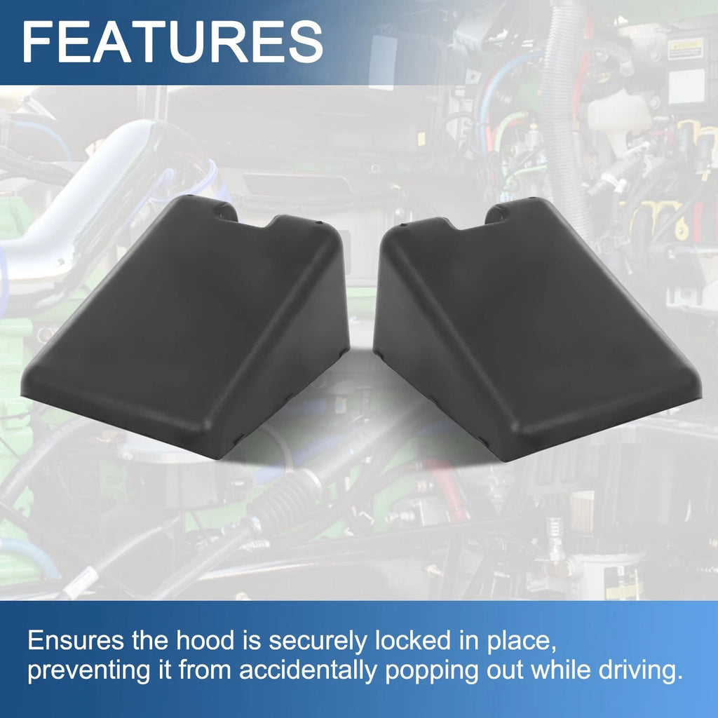 Set of 2 Hood Bumper Supports for Peterbilt 567 579 Kenworth T680 T880