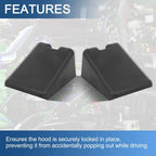 Set of 2 Hood Bumper Supports for Peterbilt 567 579 Kenworth T680 T880