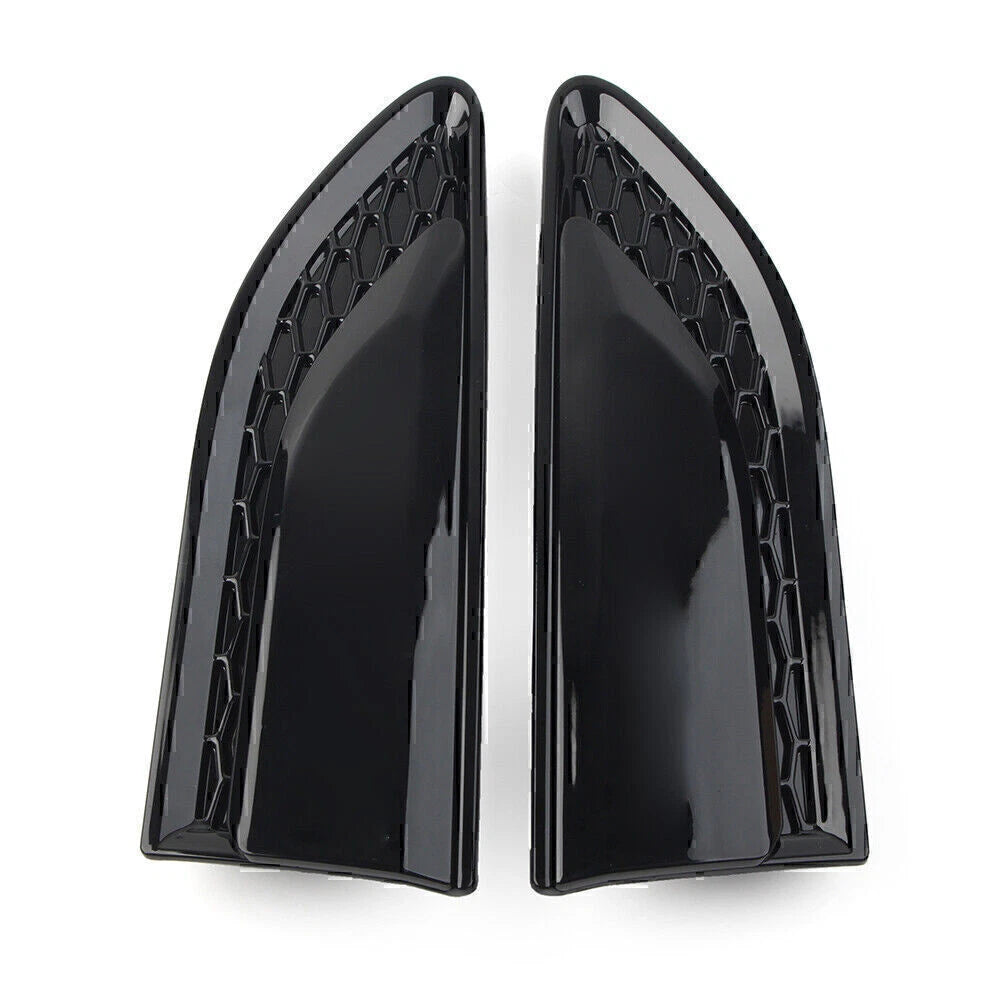 1 Pair Black Fender Vent Grille Louver for Land Rover Discovery Sport (2015–2021)