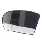 1x Left Heated Wing Mirror Glass for Mercedes-Benz C240 (2001-2005)