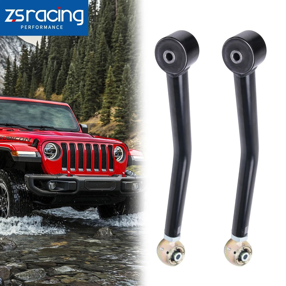 2Pcs Adjustable Front Lower Control Arms Kit for Jeep Wrangler JK (2007–2018)