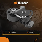 Engine Accessory Belt Tensioner for Bobcat Loaders S650 S750 S770 T770 (2011–2023) 7269057