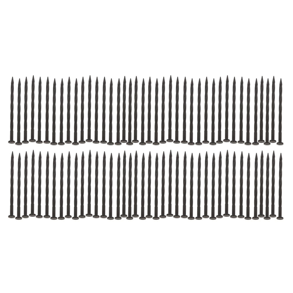 Set of 80 Plastic Landscape Anchoring Spikes for Garden Lawn 8"