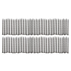 Set of 80 Plastic Landscape Anchoring Spikes for Garden Lawn 8"