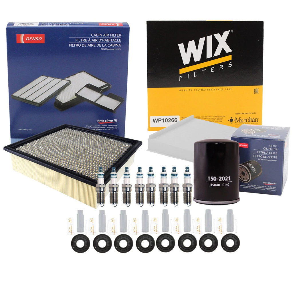 Denso Tune Up Kit & NGK 8 Spark Plugs for Ford F-150 (2015–2016)