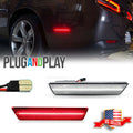 LED Clear Lens Rear Side Marker Lights for Dodge Challenger Charger (2008–2014)