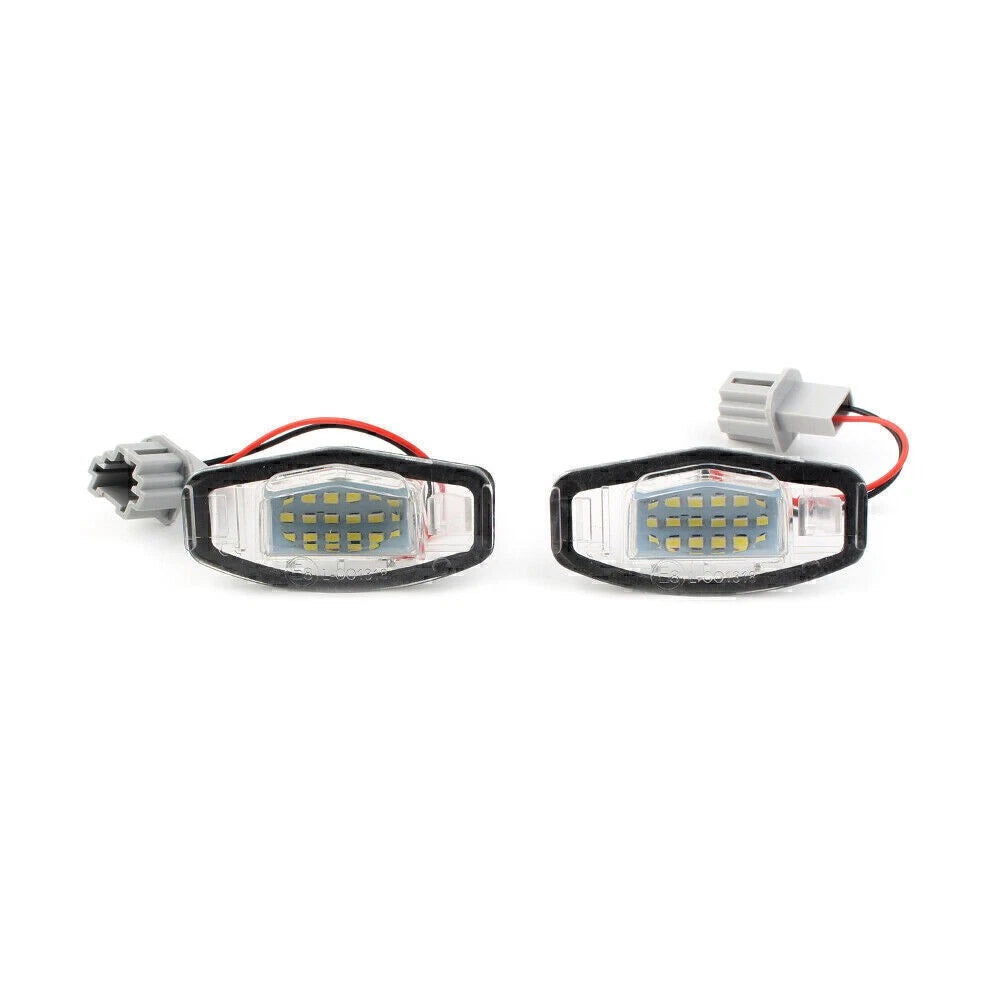 2X Canbus Error Free LED License Plate Light for Honda Accord Civic Acura TSX TL