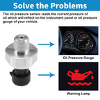 1 pcs Engine Oil Pressure Sensor No.12569322 for Buick LeSabre (2000–2005)