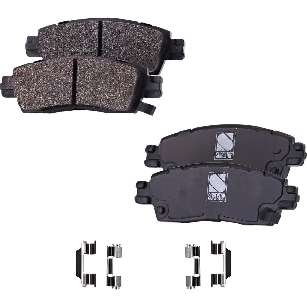 Brake Disc Rotors and Pads Kit for Olds Chevy Isuzu Ascender Envoy