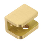 Brass Clamp for Glass Shelves (Commercial Use)