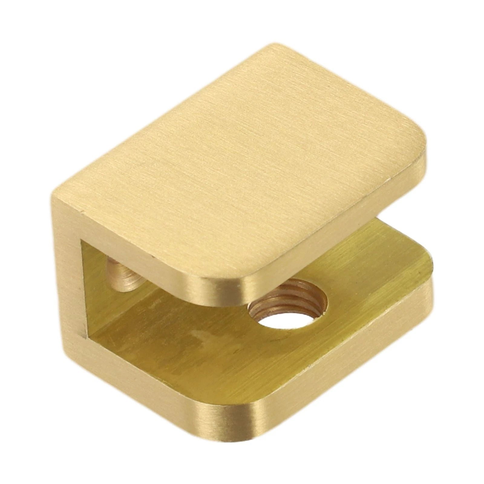 Brass Clamp for Glass Shelves (Commercial Use)