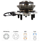 Wheel Hubs for Jeep Liberty (2002–2007) Front Left & Right with Bearing & Sensor