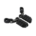 1.25" Adjustable Highway Short Foot Pegs for Harley Touring (Fits 2014–2023)