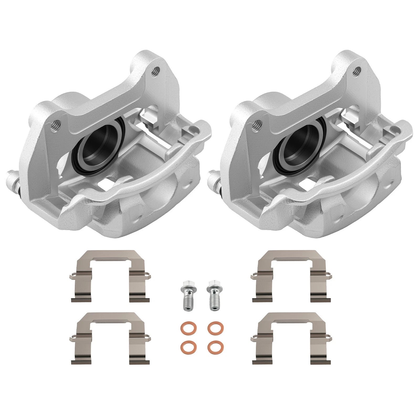 Pair Front Brake Caliper for Buick LaCrosse Regal Chevrolet Impala (2005–2016)