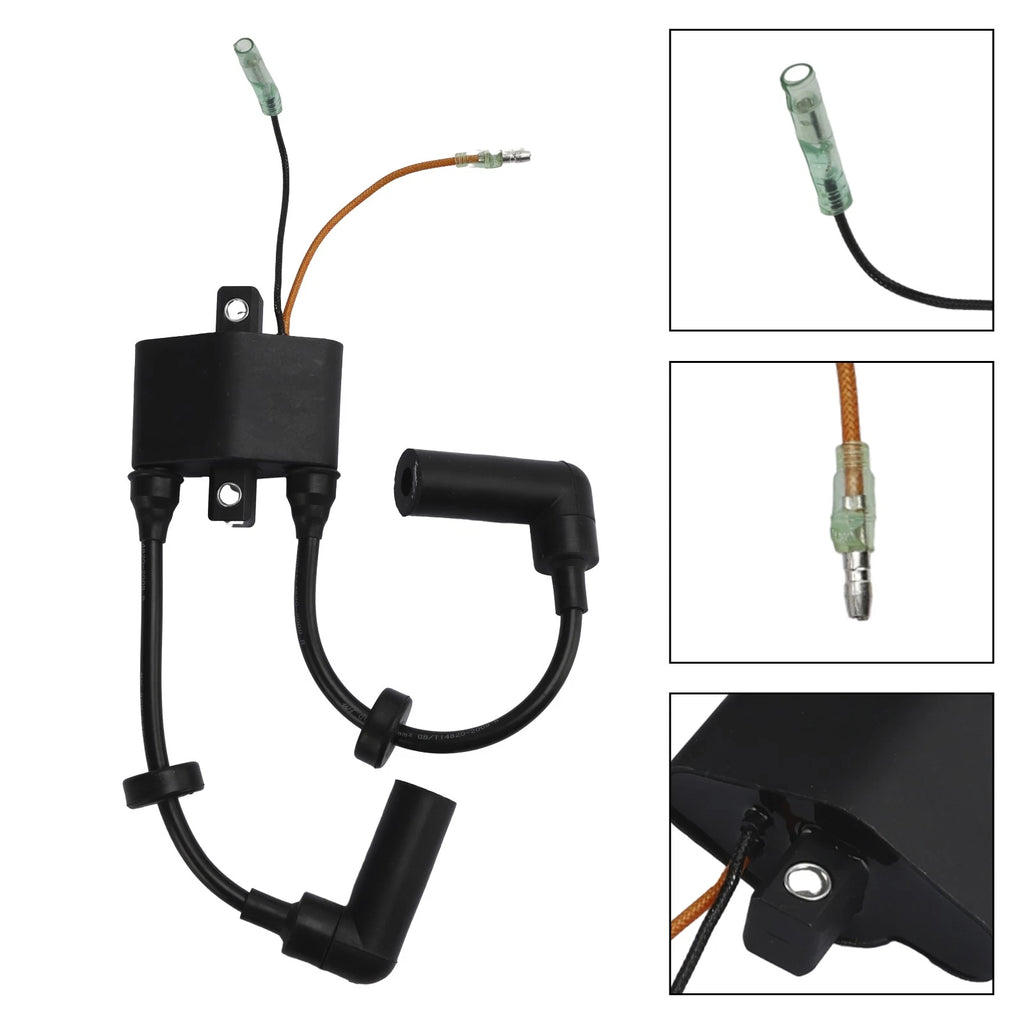 Ignition Coil for Yamaha 9.9hp F9.9 F13.5 F15 25HP 66M-85570