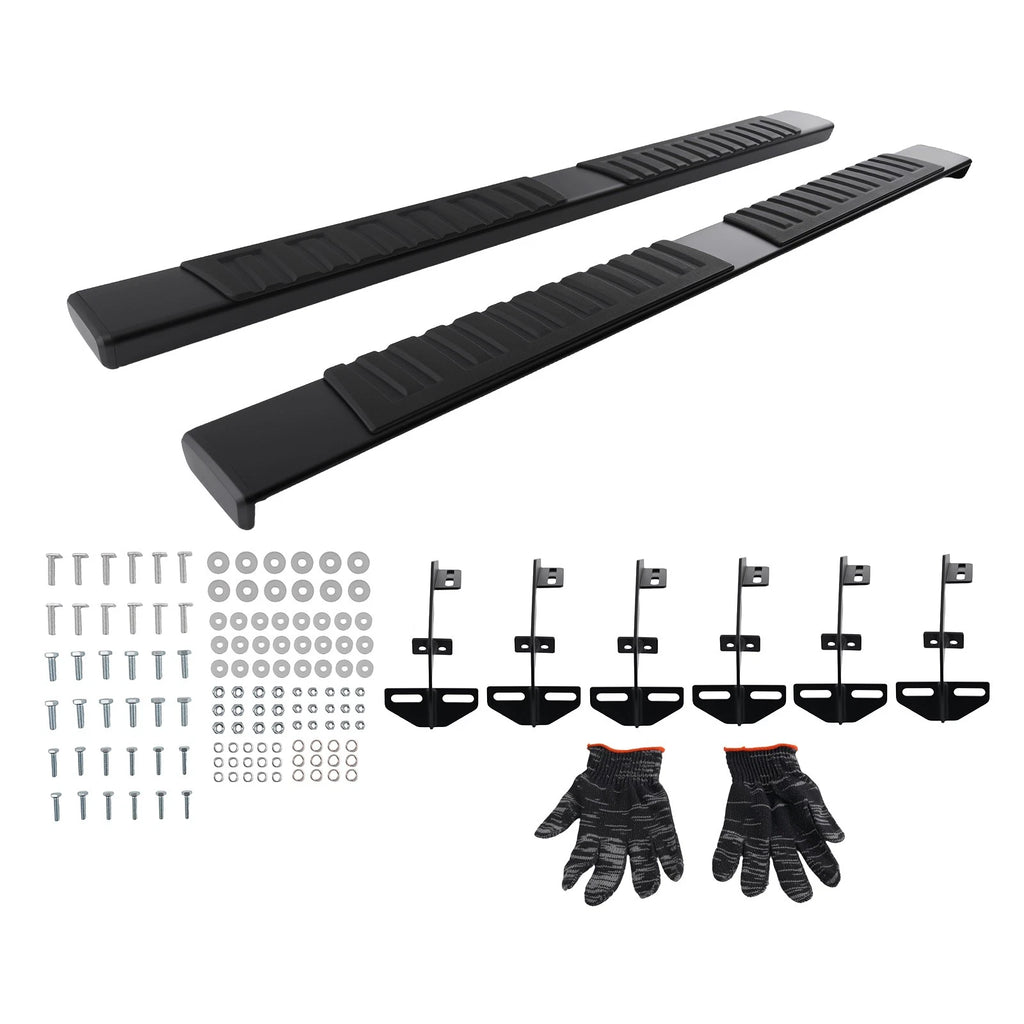 6'' Side Step for Dodge Ram 1500/2500/3500 Crew Cab (2009–2024) Non-Slip Black