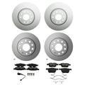 Hella Rotors & Bosch Ceramic Pads Kit for Audi A3 Quattro (2015–2020)