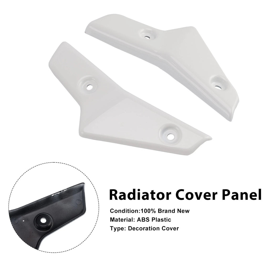 Radiator Side Cover Fairing Panels for Street Triple 765 R/RS (2020–2022) White