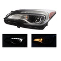 Halogen Headlight Left Driver for Buick Envision (2016–2018) W/ LED DRL Bulbs