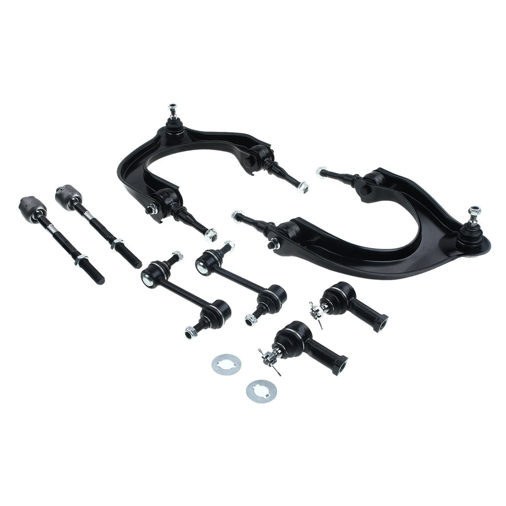 Set of 8 Front Control Arms with Ball Joints for Dodge Avenger (1995–2000)