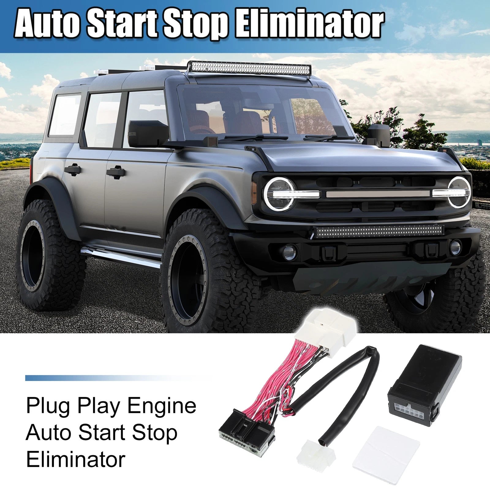 Auto Start Stop A-Off Cable Replacement for Ford Bronco (2021–2022)