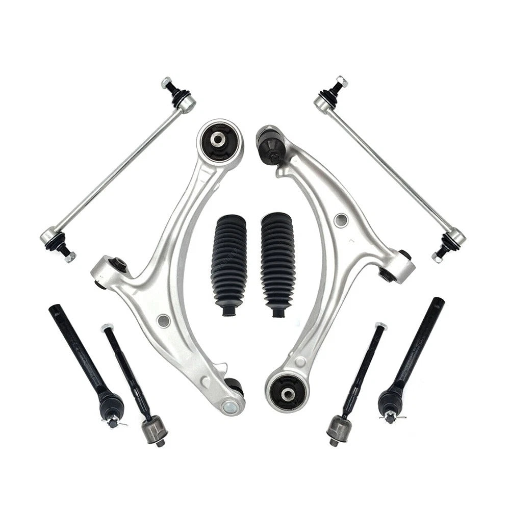 10Pc Front Lower Control Arm Suspension Kit for Honda Odyssey (2005â2010)