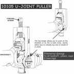 Joint Puller Tool for Universal Car Truck (10105)
