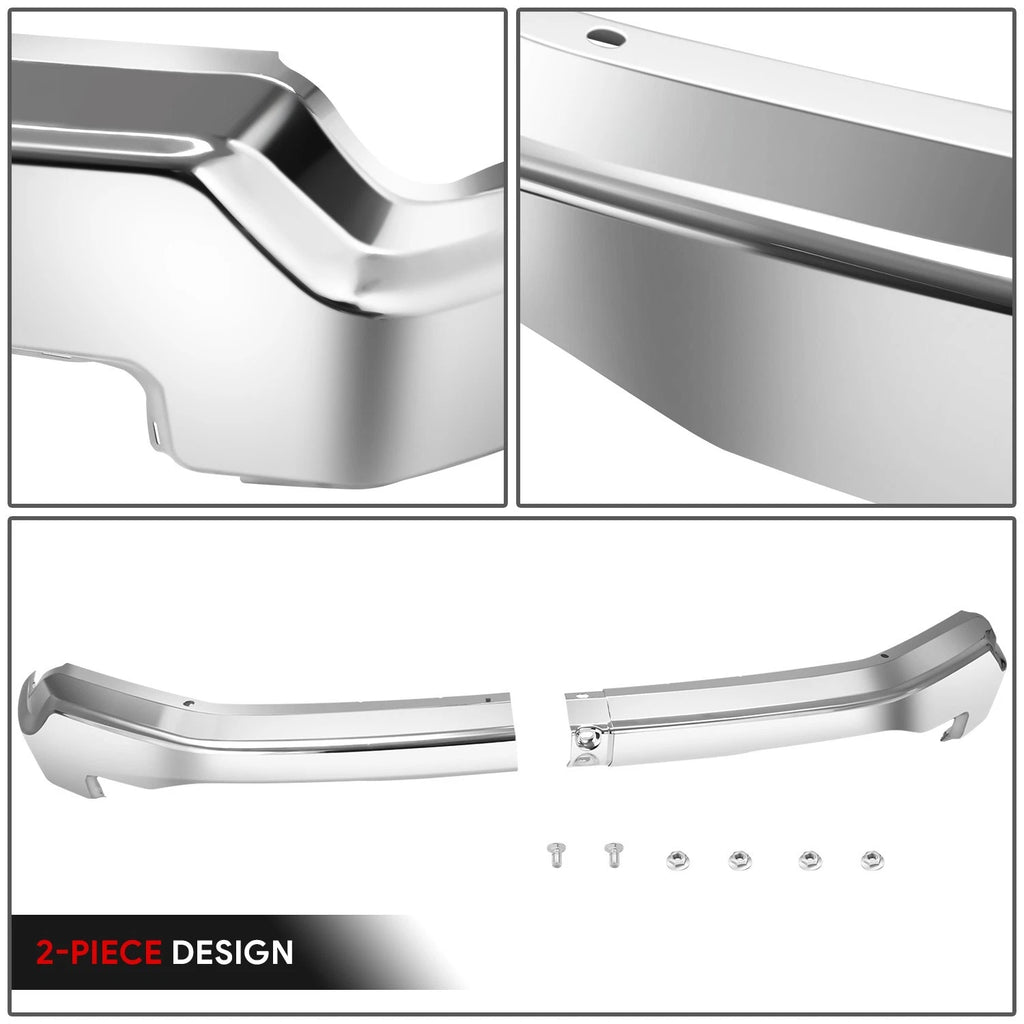 Chrome Front Bumper Impact Bar for GMC Sierra 1500 Limited (2022–2026)