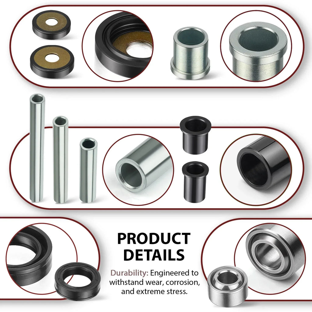 2 x Rear A-arm Bushing Shaft for Honda Rincon TRX650/TRX680 (2003–2014)
