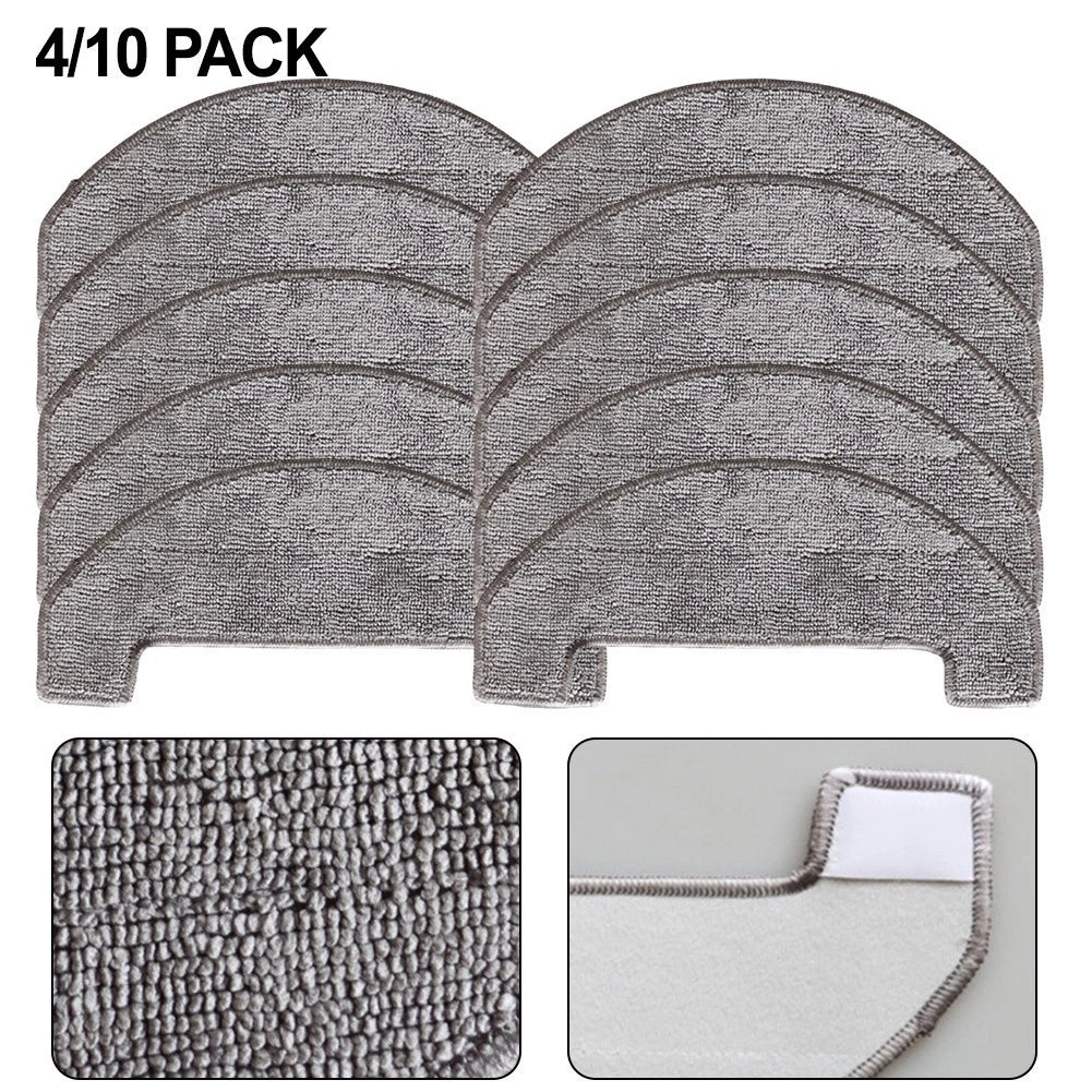 Washable Mop Cloths for Uninell UR3 Robot Vacuum Cleaner (Compatible Set)