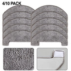 Washable Mop Cloths for Uninell UR3 Robot Vacuum Cleaner (Compatible Set)