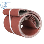 Set of 5 Sanding Belts for Belt Sander (6" x 48", 80 Grit)