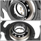 NRG 6-Bolt Steering Wheel Quick Release Adapter for Universal (Gen 4.0 SRK-700BK)