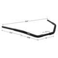 3.5" Rise Fat Handlebar for Harley Road King Sportster XL Softail Dyna