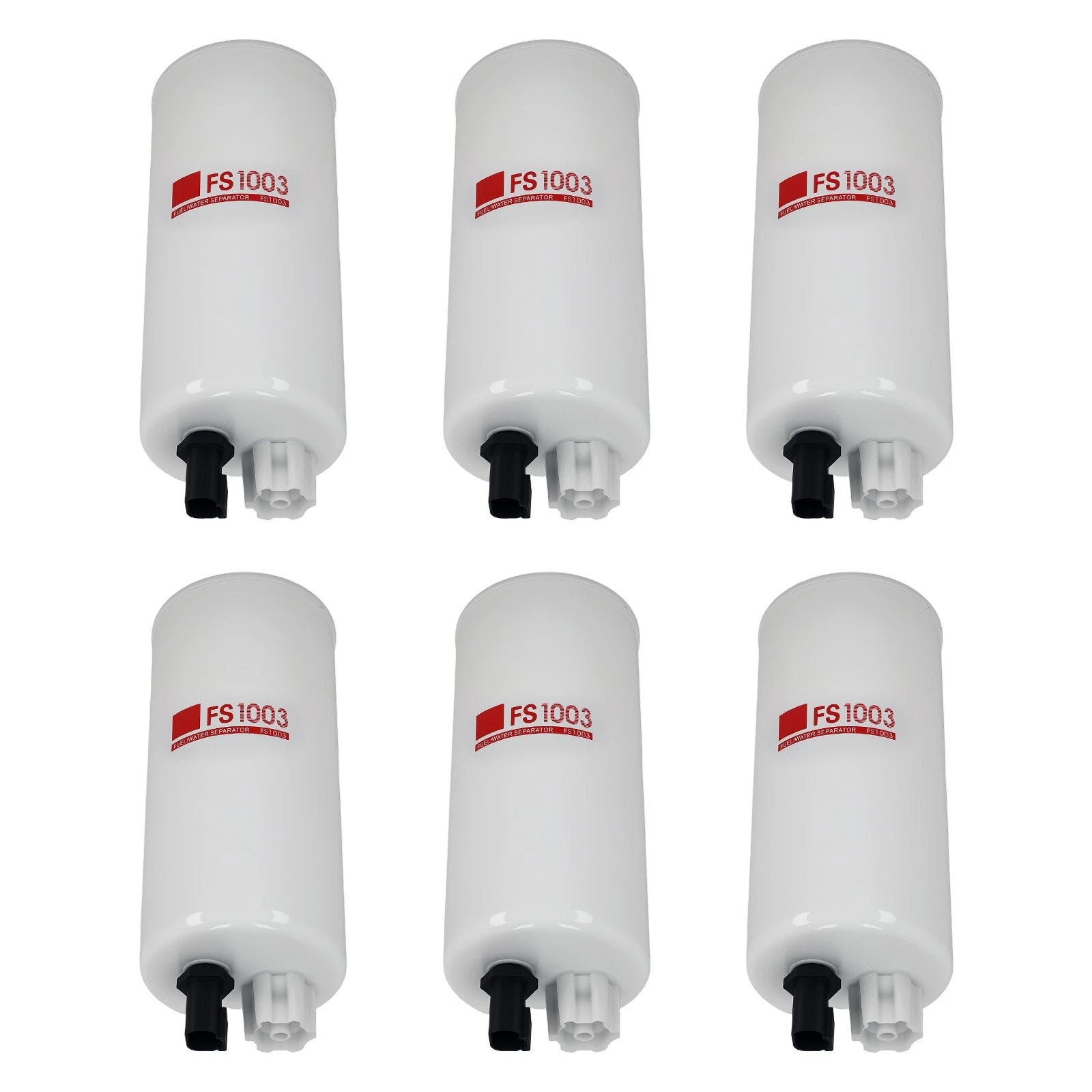 Set of 6 Fuel Filters for Kenworth Autocar Sterling (1985–2017)