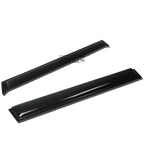 2X Window Visor Rain Guard for Toyota FJ Cruiser (2007–2014) Smoke Tint