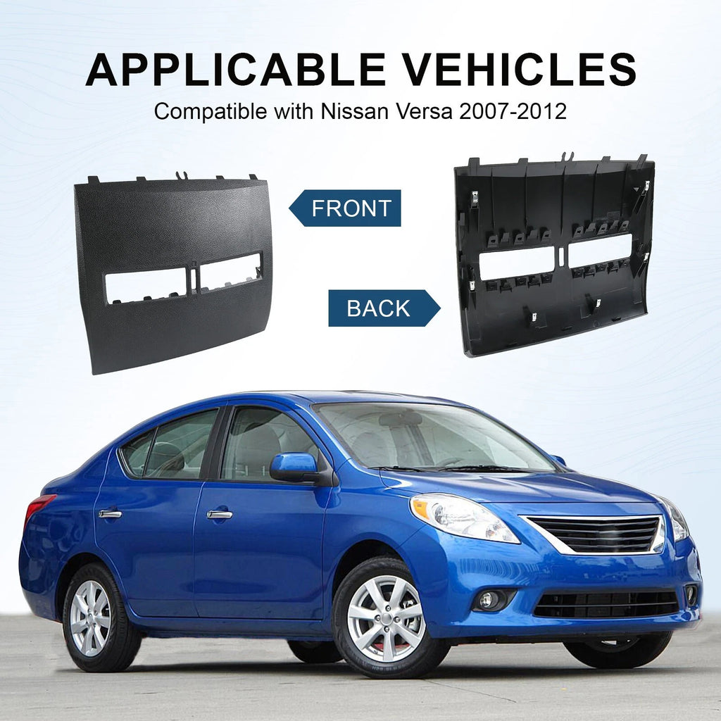 Center Dash Console Bezel for Nissan Versa (2007-2012)
