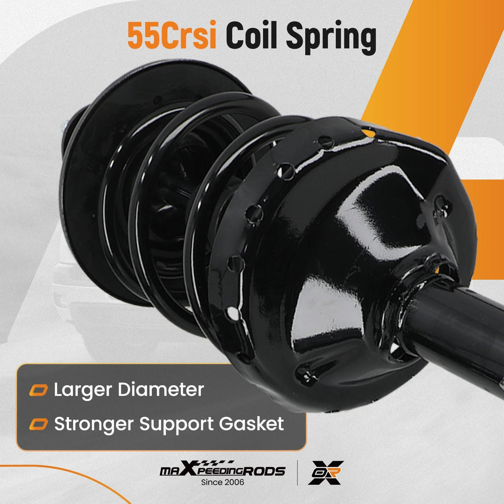 Pair Front Complete Struts w/ Coil Spring for Subaru Legacy (2005–2009) 172498