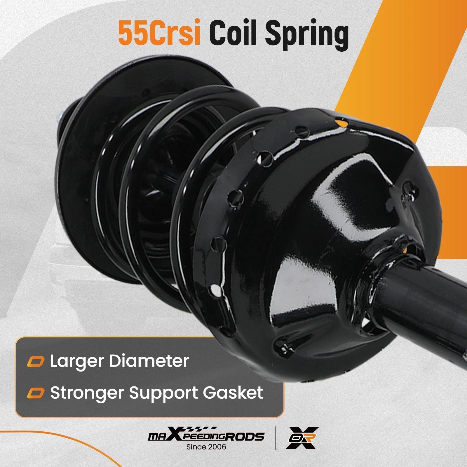Pair Front Complete Struts w/ Coil Spring for Subaru Legacy (2005–2009) 172498