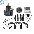 Fuel Pressure Regulator Kit with 100psi Gauge for Universal Fit