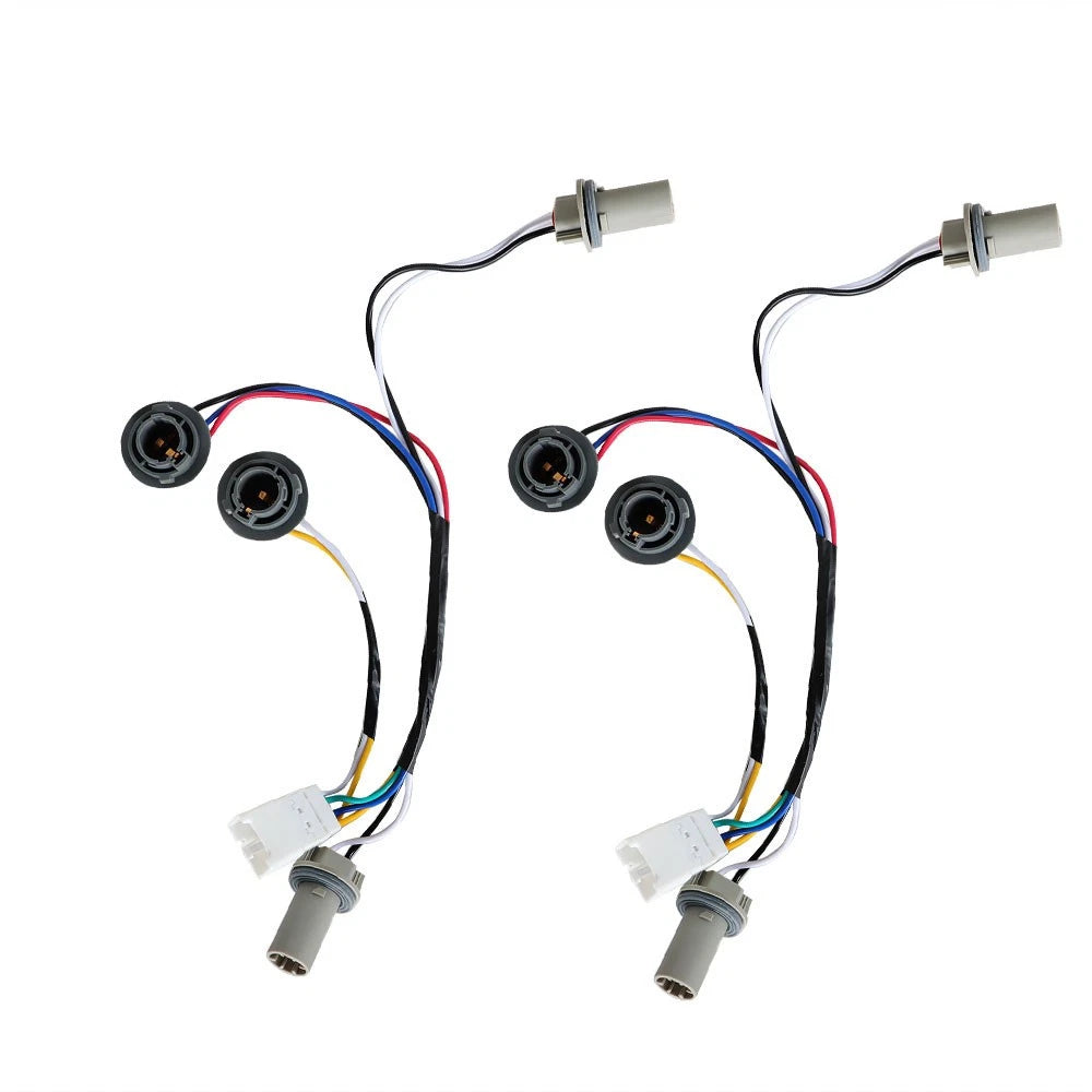 2X Taillight Lamp Socket & Wire Harness for Hyundai Sonata (2011–2014)