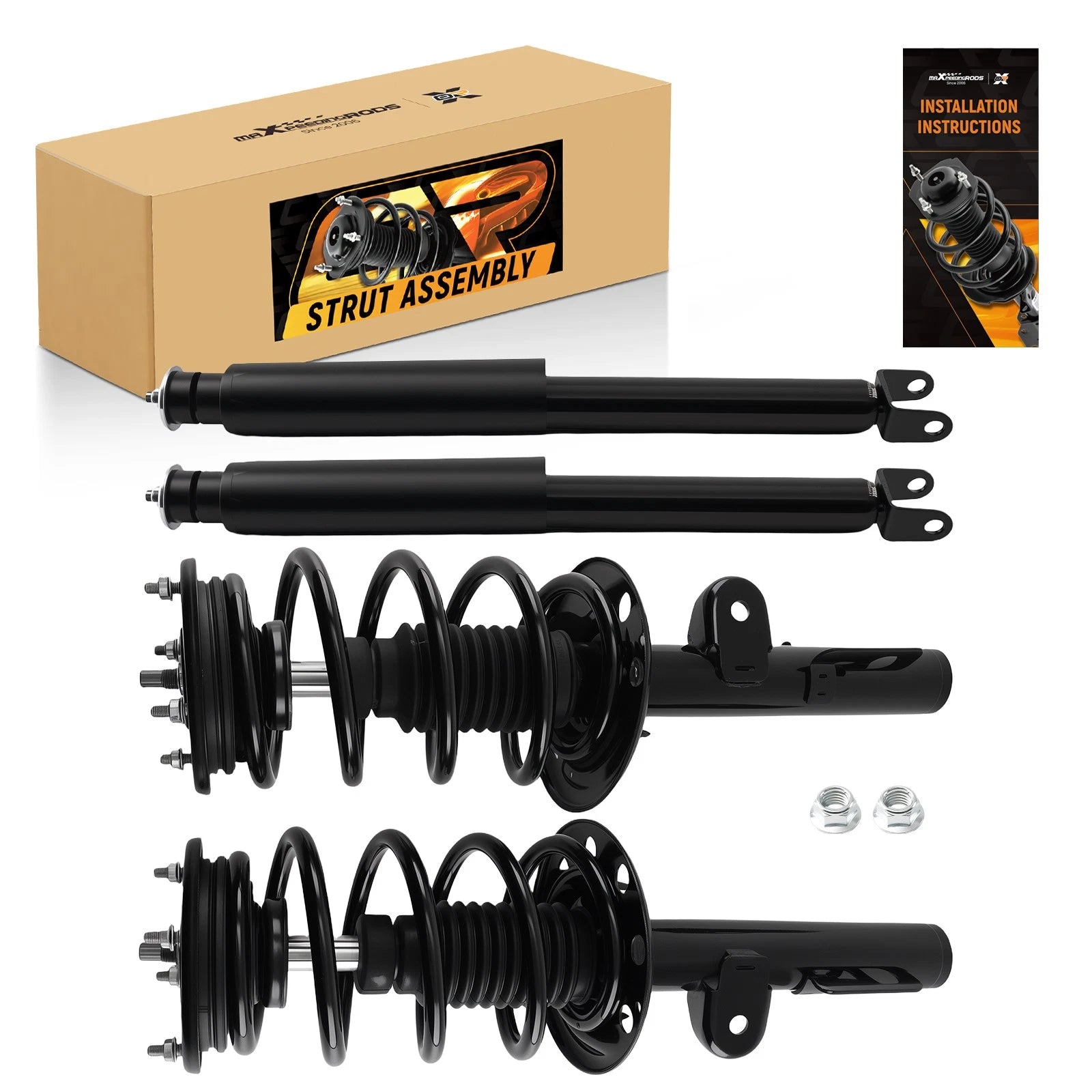 Front Struts Rear Shocks Assembly for Ford Taurus (2010–2012)