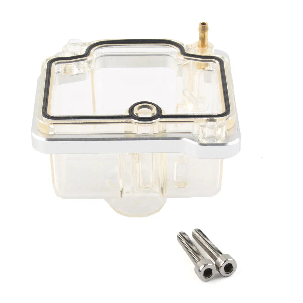 Transparent Carburetor Bottom Float Bowl Plastic Shell for I/II/III Carb