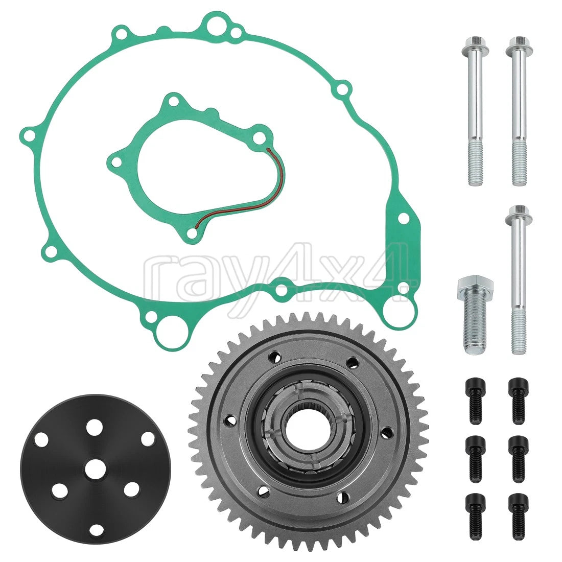 Starter Clutch Gear Gasket Bolts Flywheel Puller Kit for Yamaha Raptor 660 (2001–2003)