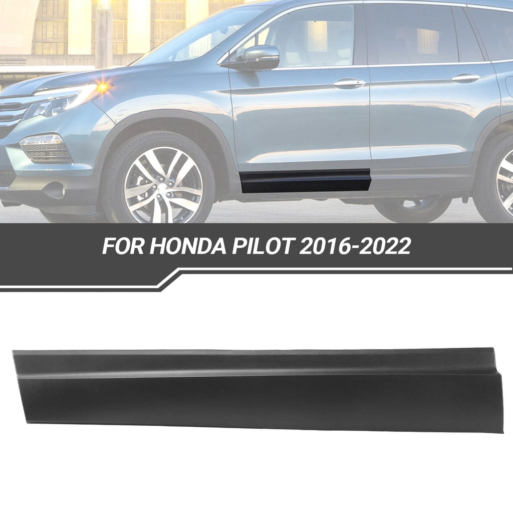 Set of 2 Exterior Door Lower Molding Trim for Honda Pilot (2016–2023)