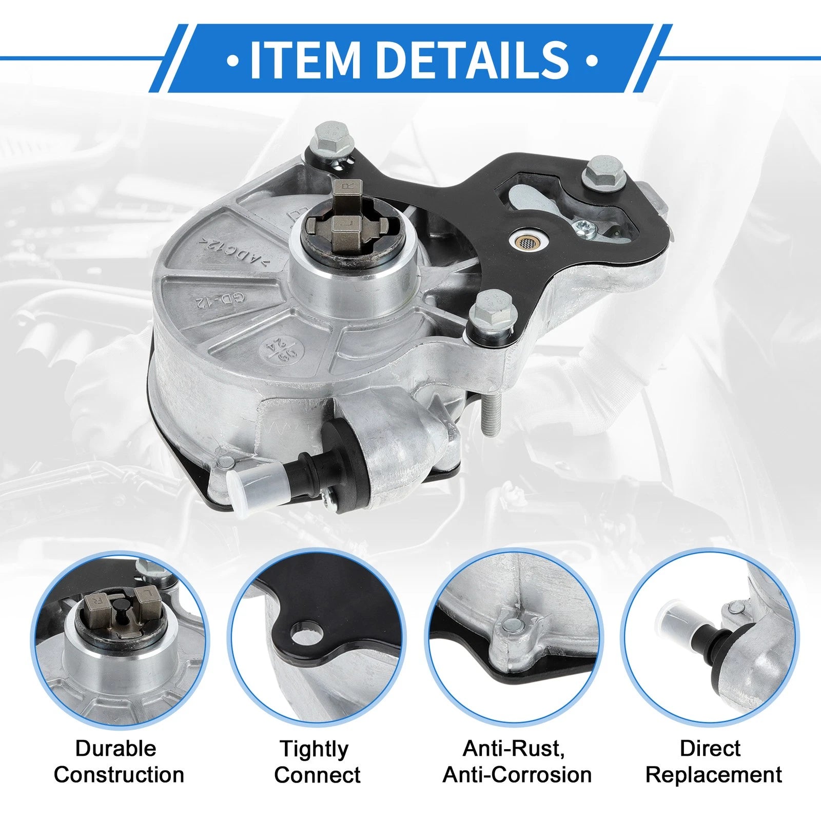 Brake Vacuum Pump No. 12686657/12654111 for Chevy Impala (2014–2019)