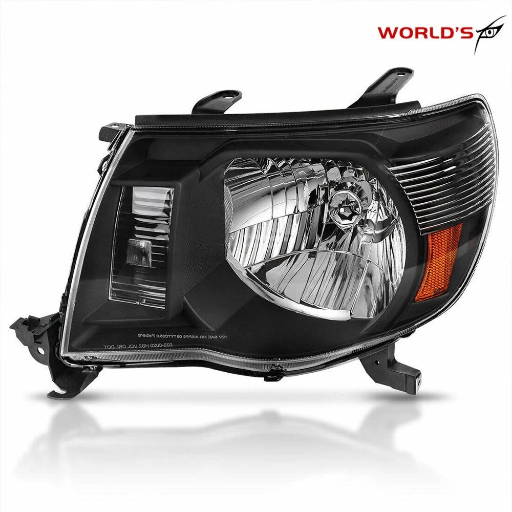 Set of 2 Halogen Headlights for Toyota Tacoma (2005–2011)